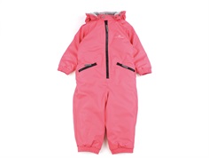 Ver de Terre flamingo pink rubber snowsuit  